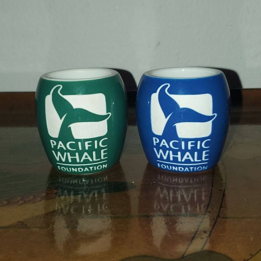 Pacific Whale Foundation 2 oz. Souvenir Cup Set of 2